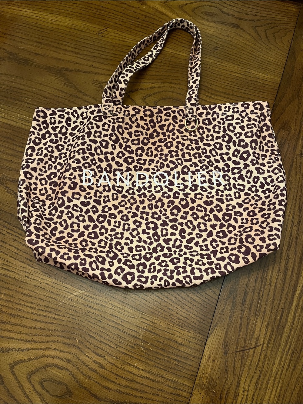 Bandolier‎ Leopard Tote bag
